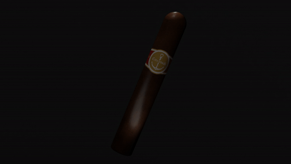 Columbus Premium Honduran Cigar rotating vitola visualization